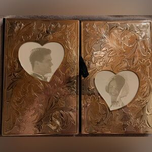 Lenox photo album silver two sides two row 4x6s